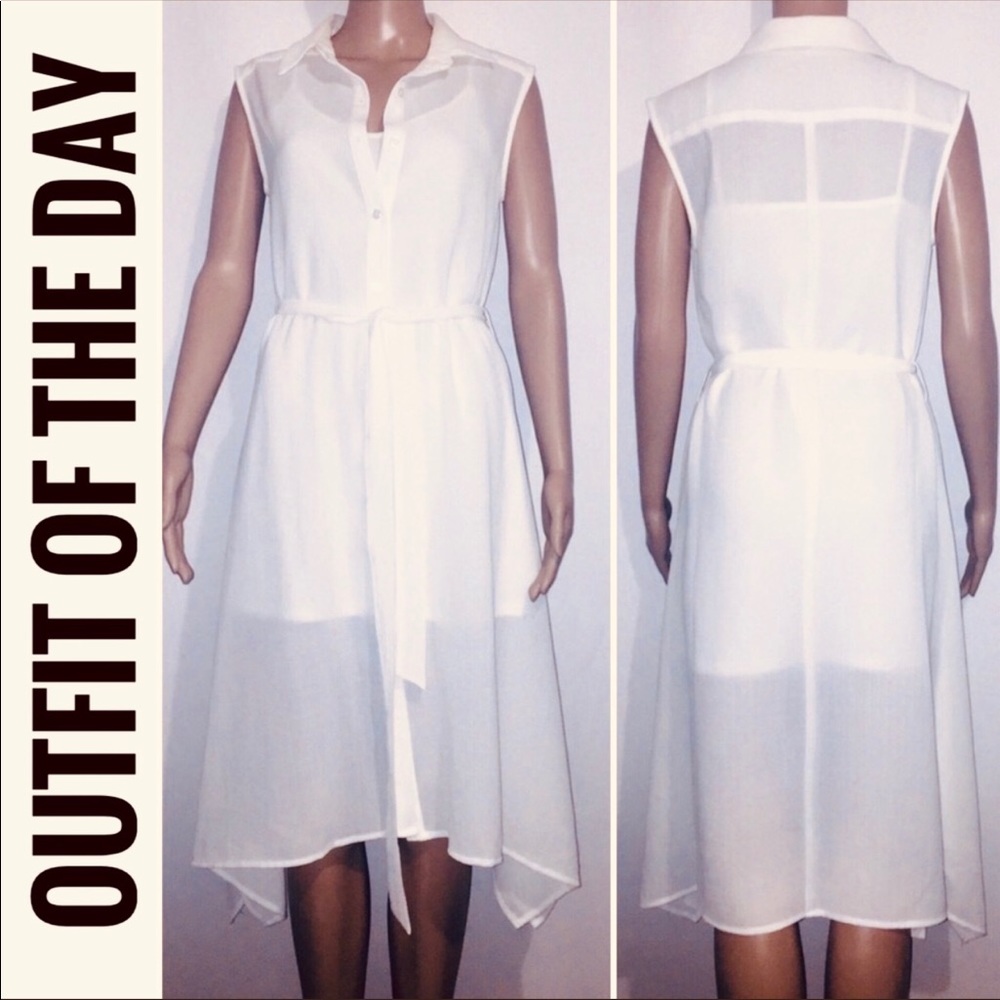 OOTD (Outfit Of The Day Fashion) White Dress